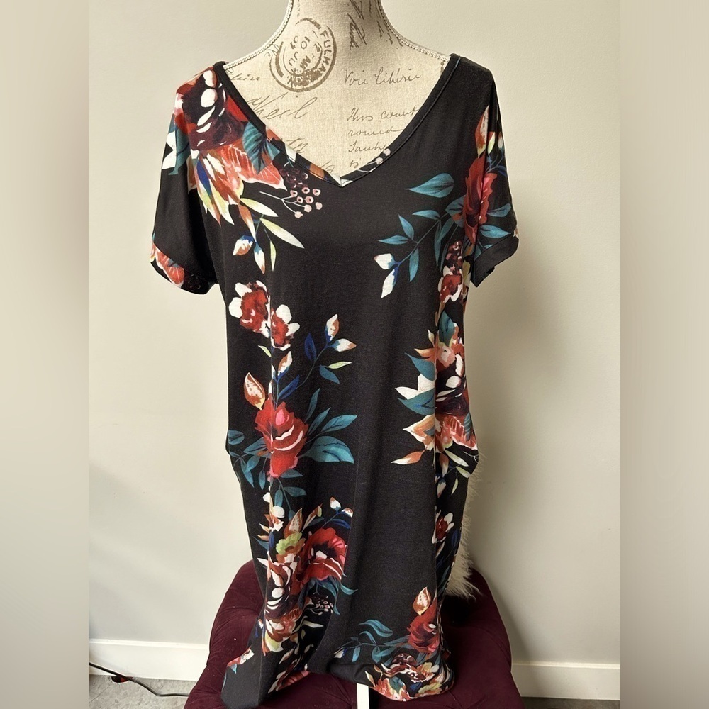 T shirt style maxi dress